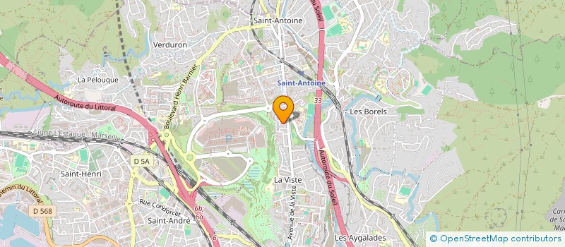localisation de l'entreprise MONSIEUR FATTAH BENMOUSSA  MARSEILLE 15EME