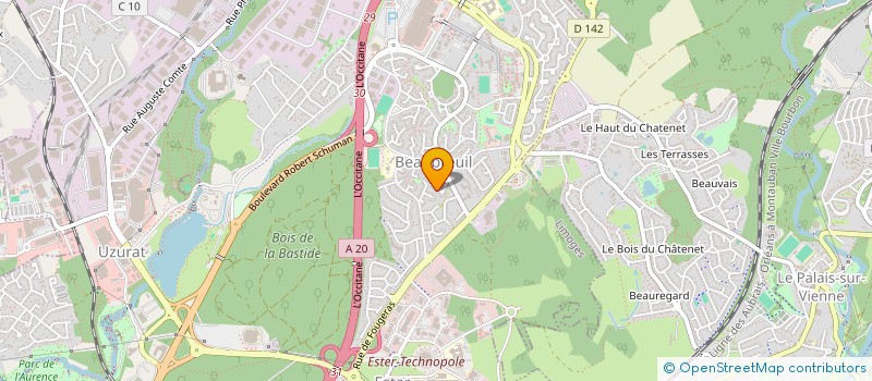 localisation de l'entreprise MONSIEUR FAUDEL KHELIFA à LIMOGES