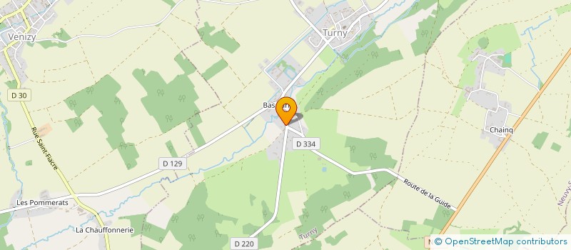 localisation de l'entreprise MONSIEUR FAUDHIL GHOMMID  TURNY