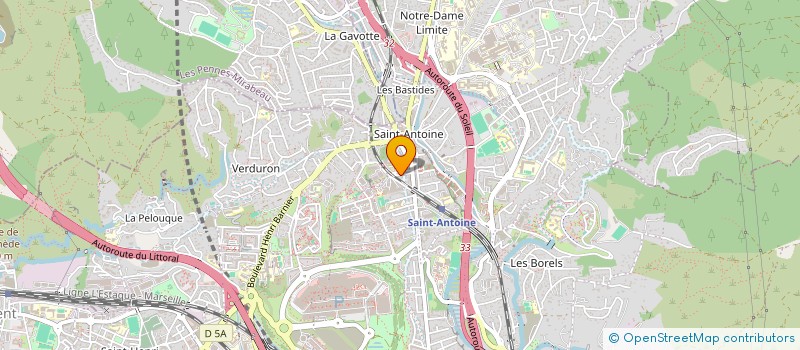 localisation de l'entreprise MONSIEUR FAUED NABBA  MARSEILLE