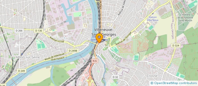 localisation de l'entreprise MONSIEUR FAUSCAILLE FRANCOIS à VILLENEUVE-SAINT-GEORGES