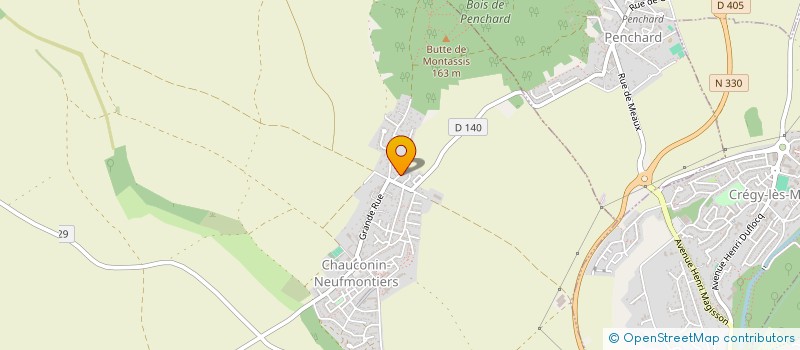 localisation de l'entreprise MONSIEUR FAUST FAVART  CHAUCONIN-NEUFMONTIERS