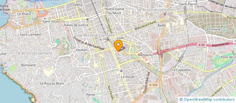 localisation de l'entreprise MONSIEUR FAUSTIN BOUNQUELA à MARSEILLE
