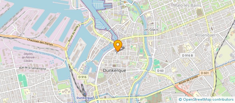 localisation de l'entreprise MONSIEUR FAUSTIN DELAMOU à DUNKERQUE