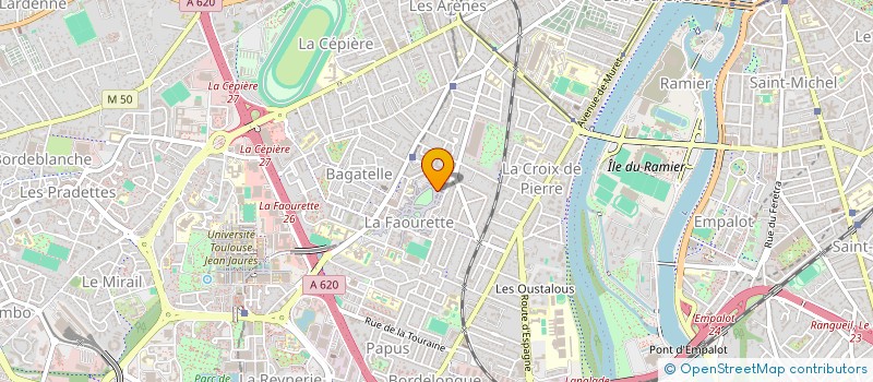 localisation de l'entreprise MONSIEUR FAUSTIN NIYOYITA à TOULOUSE