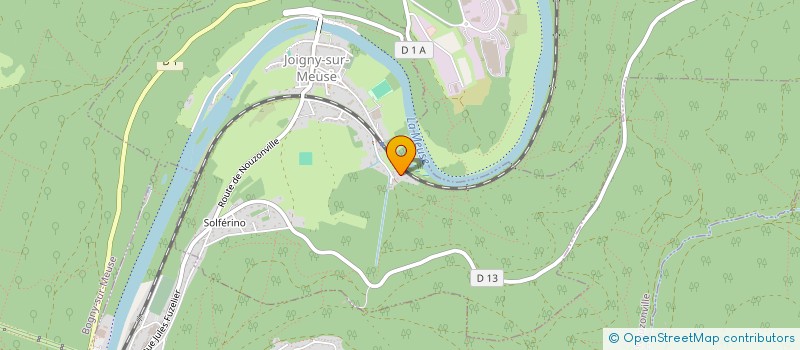 localisation de l'entreprise MONSIEUR FAUSTIN THOMAS  JOIGNY-SUR-MEUSE
