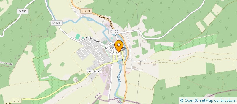 localisation de l'entreprise MONSIEUR FAUSTINO PINILLA  MUSSY-SUR-SEINE