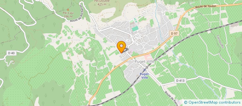 localisation de l'entreprise MONSIEUR FAUSTO BERIZZI  PUGET-VILLE