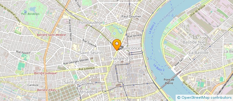 localisation de l'entreprise MONSIEUR FAUSTO COELHO ALVES  BORDEAUX