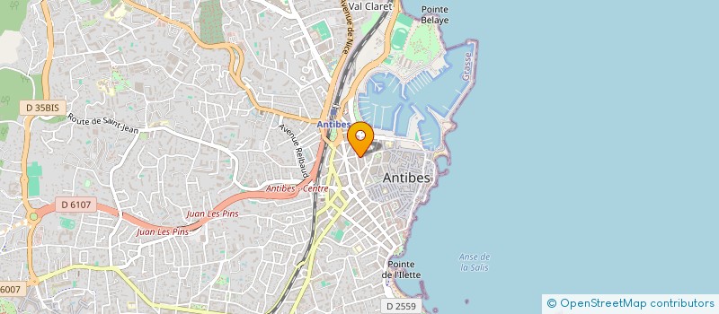 localisation de l'entreprise MONSIEUR FAUSTO FARACE à ANTIBES