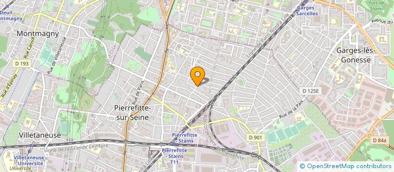 localisation de l'entreprise MONSIEUR FAUSTO QUARESMA FERREIRA à PIERREFITTE SUR SEINE
