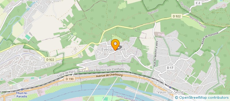 localisation de l'entreprise MONSIEUR FAUSTO ROCHA GOMES  EVECQUEMONT