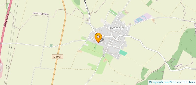 localisation de l'entreprise MONSIEUR FAVIEN FOLLET à ORESMAUX