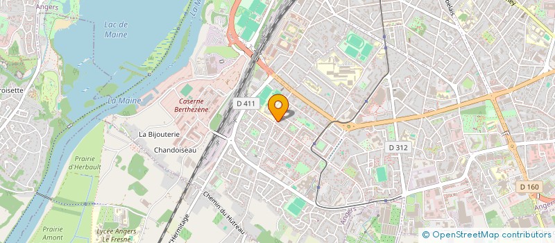 localisation de l'entreprise MONSIEUR FAWAD AKHONZADA à ANGERS