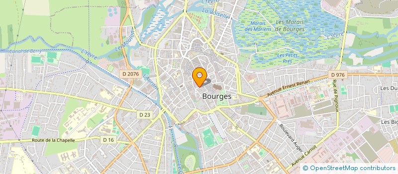 localisation de l'entreprise MONSIEUR FAWAD BABA  BOURGES