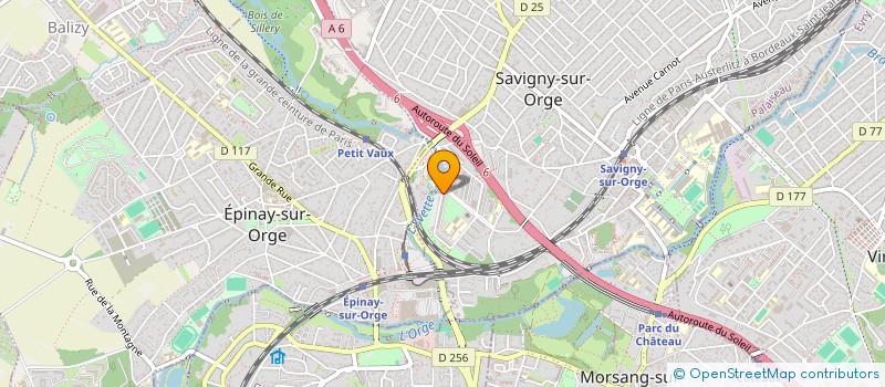 localisation de l'entreprise MONSIEUR FAWAS ADJAGBE à SAVIGNY-SUR-ORGE