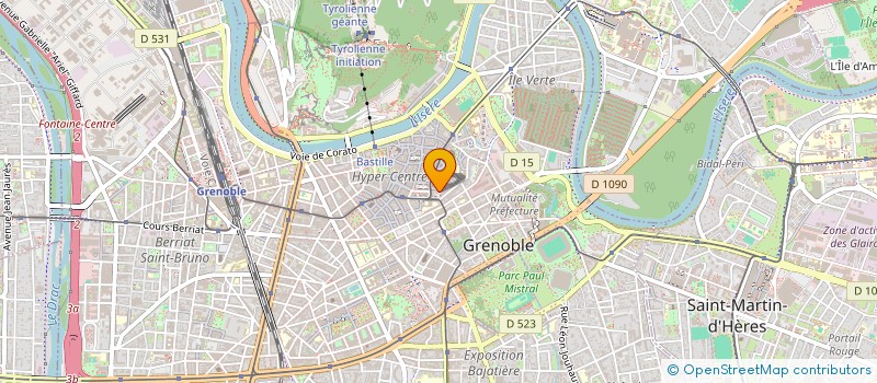 localisation de l'entreprise MONSIEUR FAWAZ SAIZONOU à GRENOBLE