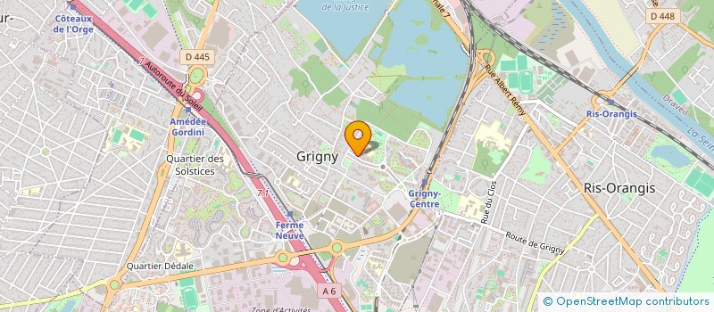 localisation de l'entreprise MONSIEUR FAWZALISLAM FANNUSH  GRIGNY