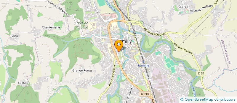 localisation de l'entreprise MONSIEUR FAWZAN ABDULLAH  RUMILLY