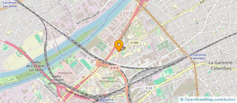 localisation de l'entreprise MONSIEUR FAWZI AATTAR  NANTERRE