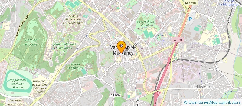 localisation de l'entreprise MONSIEUR FAWZI ABAHOUS  VANDUVRE-LES-NANCY