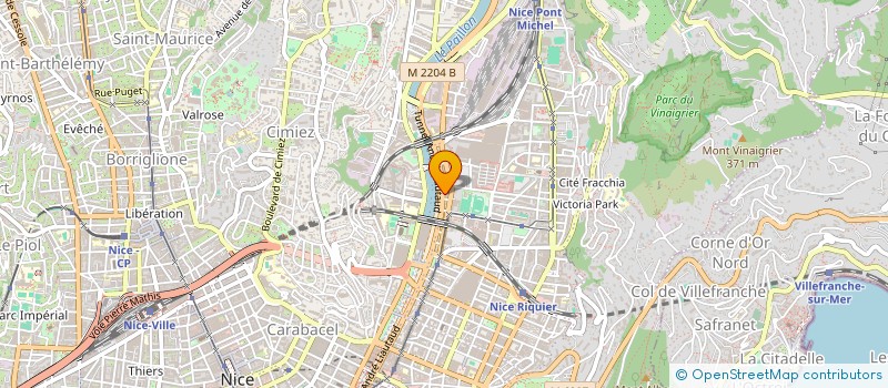 localisation de l'entreprise MONSIEUR FAWZI ABDESSADKI  NICE