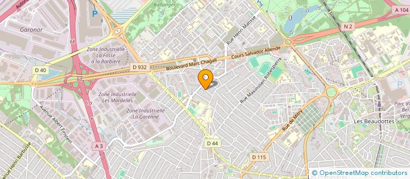 localisation de l'entreprise MONSIEUR FAWZI ABOURA à AULNAY-SOUS-BOIS