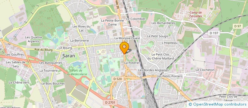 localisation de l'entreprise MONSIEUR FAWZI AL BOUKHARI à SARAN