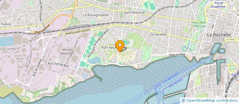 localisation de l'entreprise MONSIEUR FAWZI BACHIR  LA ROCHELLE