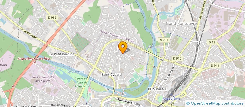 localisation de l'entreprise MONSIEUR FAWZI BAGHDADLI à ANGOULEME