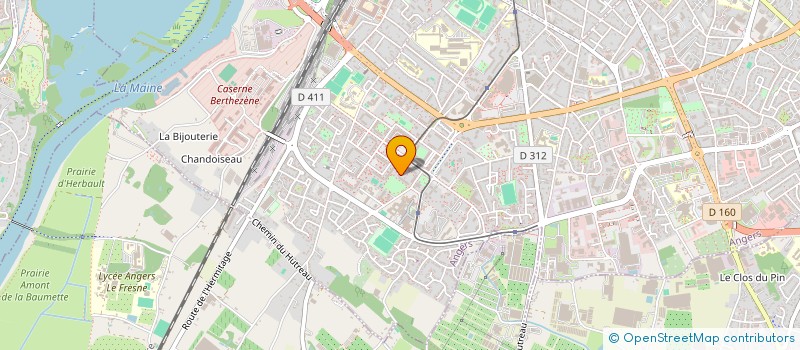 localisation de l'entreprise MONSIEUR FAWZI BGUIR à ANGERS