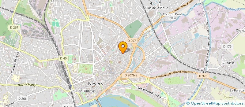 localisation de l'entreprise MONSIEUR FAWZI HAKKAR à NEVERS
