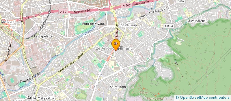 localisation de l'entreprise MONSIEUR FAWZI OUDAD à MARSEILLE
