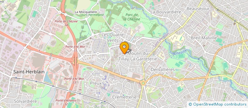 localisation de l'entreprise MONSIEUR FAWZI REZIGH  SAINT-HERBLAIN