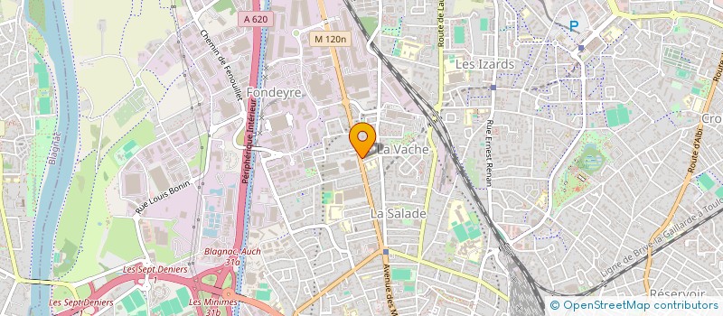 localisation de l'entreprise MONSIEUR FAWZI TALBI à TOULOUSE