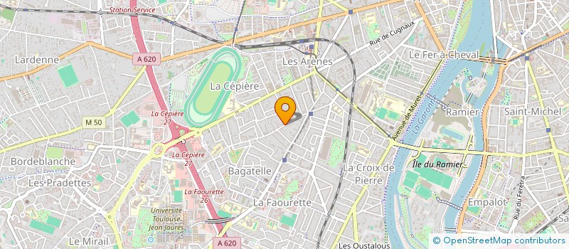 localisation de l'entreprise MONSIEUR FAWZY SADIQ  TOULOUSE