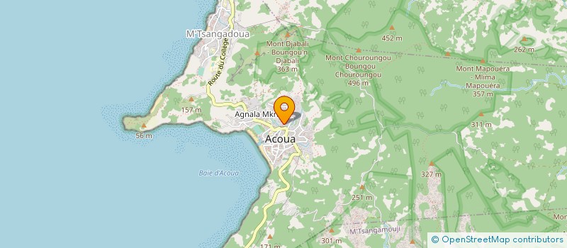 localisation de l'entreprise MONSIEUR FAYAD ABDEREMANE à ACOUA