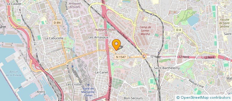 localisation de l'entreprise MONSIEUR FAYAD NORMAL MZE HAMADI à MARSEILLE