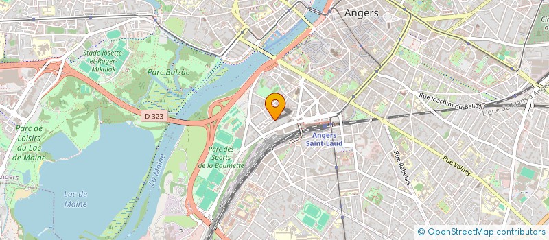 localisation de l'entreprise MONSIEUR FAYADE AHMED à ANGERS