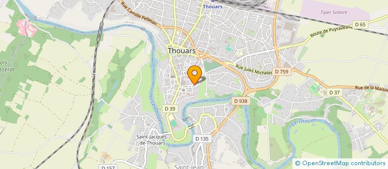 localisation de l'entreprise MONSIEUR FAYAZ MUHAMMAD  THOUARS