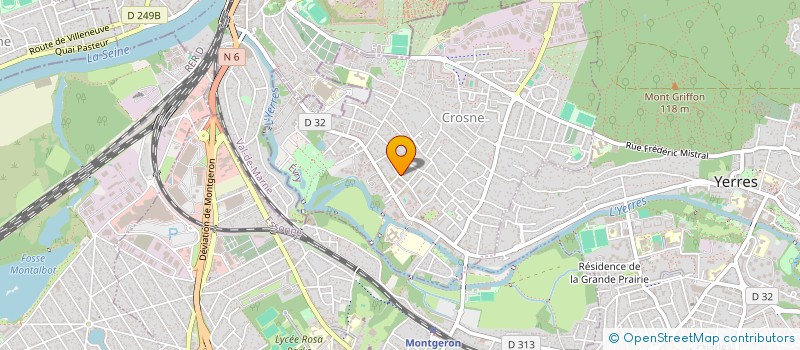 localisation de l'entreprise MONSIEUR FAYCAL ABDELLAH SABOON  CROSNE