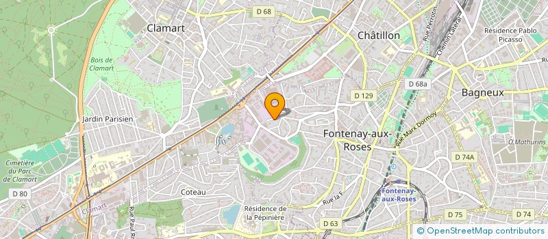 localisation de l'entreprise MONSIEUR FAYCAL ACHI à FONTENAY-AUX-ROSES