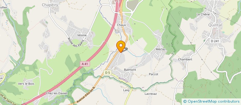 localisation de l'entreprise MONSIEUR FAYCAL AGREBI à ANNECY