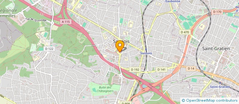 localisation de l'entreprise MONSIEUR FAYCAL AKHADAM à SANNOIS