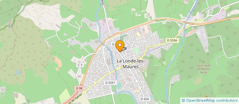 localisation de l'entreprise MONSIEUR FAYCAL AMARA à LA LONDE-LES-MAURES