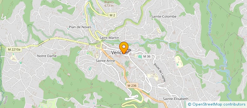 localisation de l'entreprise MONSIEUR FAYCAL ATTIA à VENCE