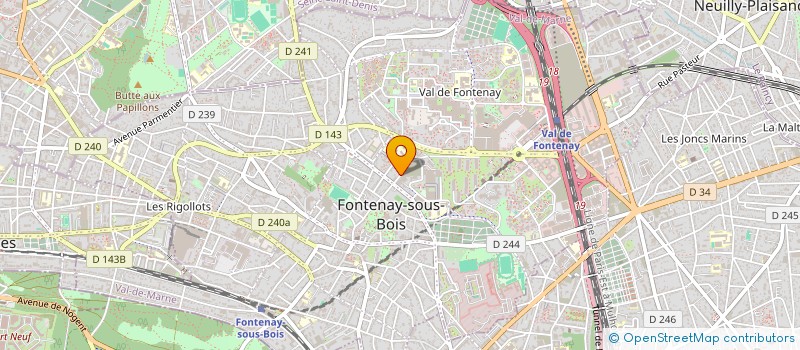 localisation de l'entreprise MONSIEUR FAYCAL BENABDELKRIM à FONTENAY-SOUS-BOIS