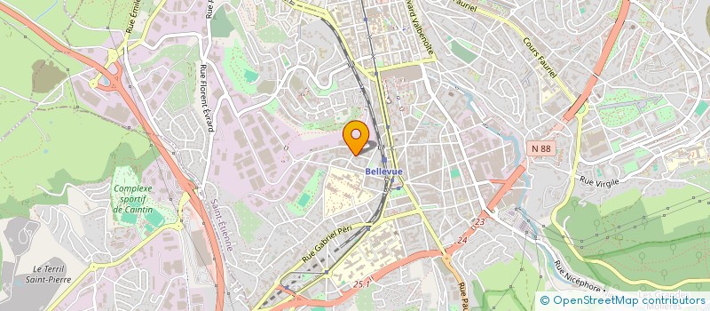 localisation de l'entreprise MONSIEUR FAYCAL BENSMAIL  SAINT-ETIENNE