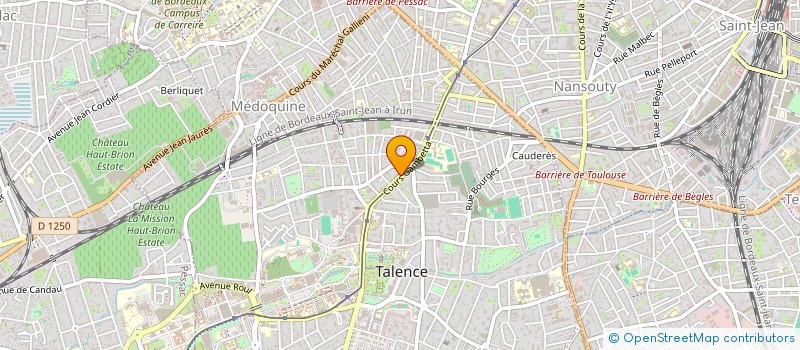 localisation de l'entreprise MONSIEUR FAYCAL BERREKIA  TALENCE