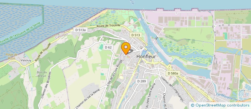 localisation de l'entreprise MONSIEUR FAYCAL BEYROUTI  HONFLEUR